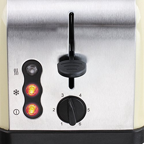 domo8| # DOMOCLIP dod136 C Set Frühstück Vintage Beige Beige und Schwarz 1,8 Liter - 3