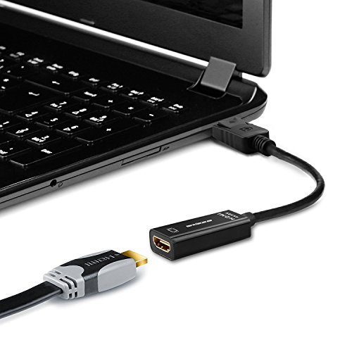 4K Displayport auf HDMI, Swees 4K Displayport / DP auf HDMI Adapter Kabel Konverter Male to Female inkl. Audio-Übertragung - 6