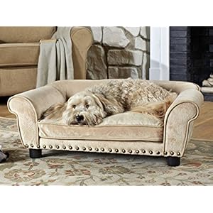 Perro sofá Cama para Perros Perro Longue Espacio Perros Cesta Cojín Dream Catcher I 74 x 42 x 28 cm. asiento: 48 x 28 x 8 cm. cojin: 30 x 10 cm