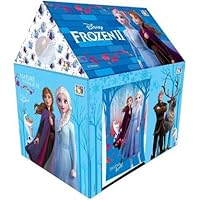 ARHA IINTERNATIONAL Jumbo Size Extremely Light Weight , Water Proof Frozen II Kids Play Tent House for 10 Year Old Girls and Boys