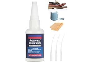 Flintronic Colle Instantanée Extra Forte à Base d'Huile - Universelle Puissante à Séchage Rapide, Haute Résistance pour Plastique, Cuir, Métal, Bois, Céramique (50g)