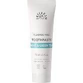 Urtekram Fluoride Free Toothpaste with Mint and Green Tea - Toothpaste - Natural, Bio - 75 ml