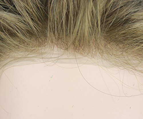Lordhair 100% Reale Menschenhaar Farbe # 7 Männer Toupet Haar Wiedereinbau nicht chirurgische Hairpieces der Männer Für Männer Perücke Mann Perücke Mann - 2