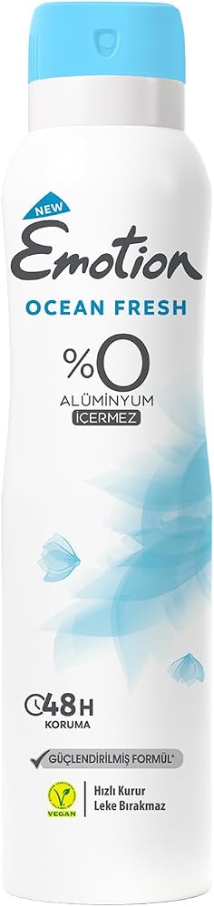 Emotion Ocean Fresh Kadın Deodorant, 150 ml