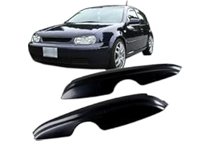 GCCV Auto Scheinwerferblenden Auto Scheinwerfer Augenbrauen Für Golf 4 MK4 IV 1999-2004 Augenlider Trim Abdeckung Dekoration Aufkleber Auto Zubehör 1 Paar