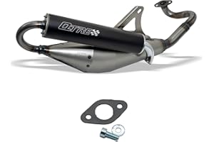 Auspuff TECNIGAS Q-TRE kompatibel mit Peugeot Jetforce 50 C-TECH (2-Takt) Typ:A1