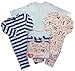 Baby Footless Sleepsuits Rompers Babygrows Boy and Girl Styles 0-3M To 12-18M (0-3 Months, Boy)
