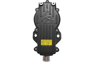 PUEKEO Transformateur d'antenne 1:1 Balun 3-54 MHz 2 kW Noir – Balun d'alimentation haute performance pour radio amateur et utilisation en extérieur