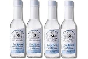 K KAIZEN8 Fee Brothers Fee Foam (lot de 4) Une alternative sans œuf aux boissons secouées – Kaizen8