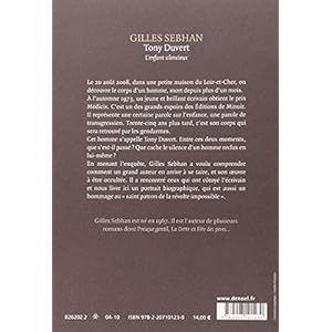 Tony Duvert: L'enfant silencieux Livre en Ligne Tony Duvert: L'enfant silencieux Livre en Ligne - Telecharger Ebook