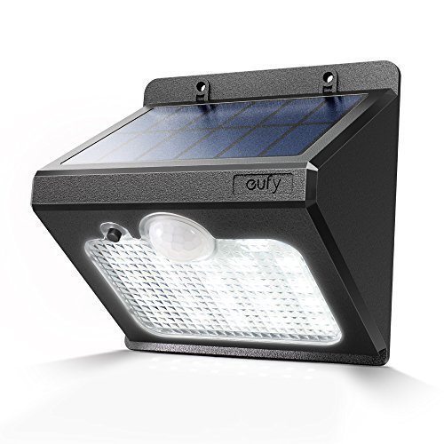 Eufy Solarlux 440 Wandleuchte Solarleuchte Super Helle Außenleuchte LED Lampe für Außenbereiche, Wasserfest, Bewegungssensor mit hoch effizienten SunPower Solarpanel und 22 LED Elementen, Sicherheitslicht für Einfahrten, Gehwege, Gärten, Patios oder für Zaunbereiche