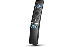 OMAIC Voice Replacement für Samsung-Smart-TV-Fernbedienung, kompatibel für alle Samsung TVs mit Sprachfunktion, mit Shortcut-Tasten