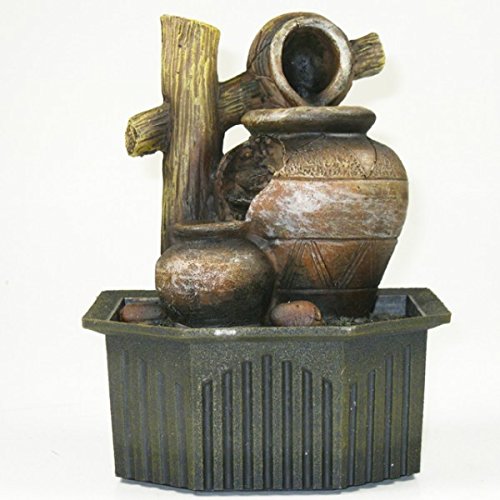 Zimmerbrunnen 19cm Brunnen Innen Komplettset M4 Tischbrunnen