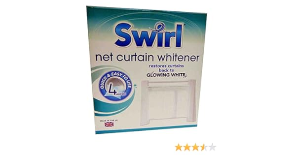 4 X Fabric Net Curtain Whitener Restore Revive Sachet Laundry