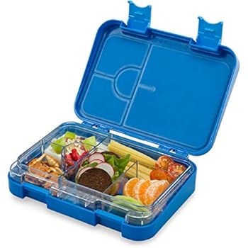 BRIGENIUS Bento Box Auslaufsichere Brotzeitbox Fünf Separate Kammern