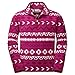 Produktbild JACK WOLFSKIN Fleecepulli K INUIT PULLOVER, fuchsia allover, 104, 1606262-7687104