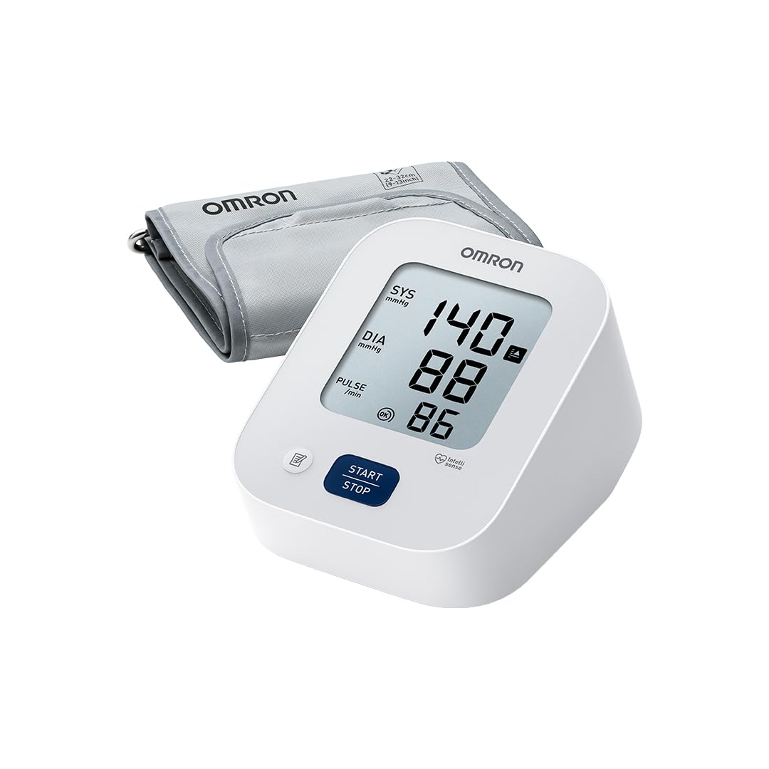 OMRON X2 Essential klinisch gevalideerde armbloeddrukapparaat | Automatische manchet bloeddrukmeter, armbloeddrukmeter met onregelmatige hartslag detectie