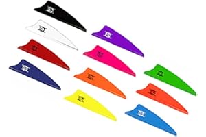 Bohning Bogenschießen Vanes X-Shield 1,75inches, 12er Pack