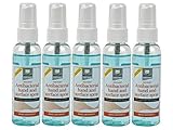 Ability Superstore 60 ml Instant Antibacterial Hand and Surface Spray - Pack of 5