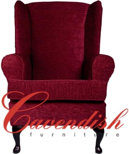 Orthopedic High Seat Chairs in 21" or 19" Seat Heights. Ruby Chenille Fabric (21" Seat Height)