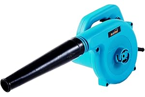 KATSU TOOLS KATSU Electric Air Blower, Large Volume 550W Leaf Dust Blower Inflator with Variable Speed for Office Computers Construction Home Garden Lawn Care, Car Corner Dust Clearing 100760
