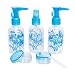 Imported 5Pcs Empty Plastic Beauty Makeup Perfume Atomizer Liquid Lotion Spray Bottles Blue RS.220.00