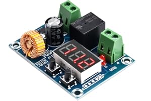 Heemol Módulo de desconexión de baja tensión de la batería, XH-M609 Módulo de cargador Voltaje Protección contra sobredescarga Subtensión DC 12V-36V