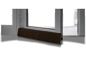 K & N K. & N. Schurwolle 550 Schurwoll-Zugluftstopper für Türen 100 cm, Braun