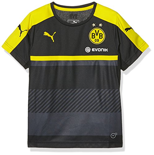 PUMA Kinder T-Shirt BVB Training Jersey with Sponsor