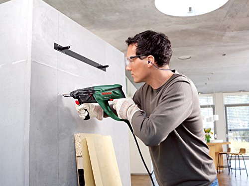 Bosch DIY Bohrhammer PBH 3000 FRE, SDS Bohrfutter, 4tlg. SDS-Set, Flachmeißel, Tiefenanschlag, Zusatzhandgriff, Koffer (750 W, BohrØ Beton 26 mm) - 6