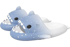 NIBESSER Chanclas Tiburon Hombre Mujer Chanclas Mujer Verano Comodas Chanclas Playa Mujer Antideslizantes de Suela Gruesa Zapatillas Tiburon Piscina Divertidas Secado Rápido