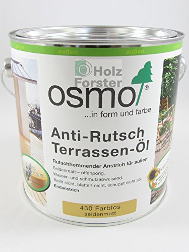 OSMO Anti-Rutsch Terrassen-Öl 430 farblos seidenmatt 2,5L