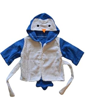 BOMIO | Baby Bademantel | Baby Kapuzen-Bademantel aus 100% hautfreundlichem Frottee | waschmaschinenfest und trocknergeeignet