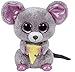 Produktbild Plüschfigur Maus Squeaker TY 7136192 15cm mit Käse