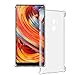 Produktbild Xiaomi Mi Mix 2 Hülle, Siuber Transparent Crystal Clear Schutzhülle Erhöhte Ecken Soft Flex Silikon TPU Anti-Rutsch Kratzfest Handyhülle Case Cover für Xiaomi Mi Mix 2