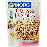 Bjorg Quinoa Lentilles Bio Sachet 2 personnes 250 g
