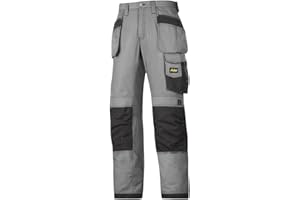 SNICKERS WORKWEAR Snickers 32131804158 rozmiar 158 "Rip-Stop" rzemieślnicy kabura spodnie kieszonkowe - szary-czarne