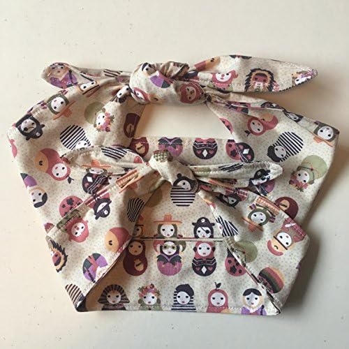 Dollie Matching Headband Set - Mommy and Me Set - Turban Headbands - Top Knot Headband - Russian Doll - Nesting Dolls