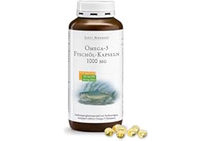 ‎KRÄUTERHAUS SANCT BERNHARD Sanct Bernhard Omega-3-Fischöl-Kapseln 1000 mg