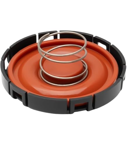 9806147980 Nouveau kit de réparation de Couvercle de soupape PCV Bouchon de soupape avec Membrane, for Citroën, for Peugeot, 2.0 HDI et, for Ford, 2.0 TDCI 2269606 1860576 Couvercle De Soupape PCV,(1