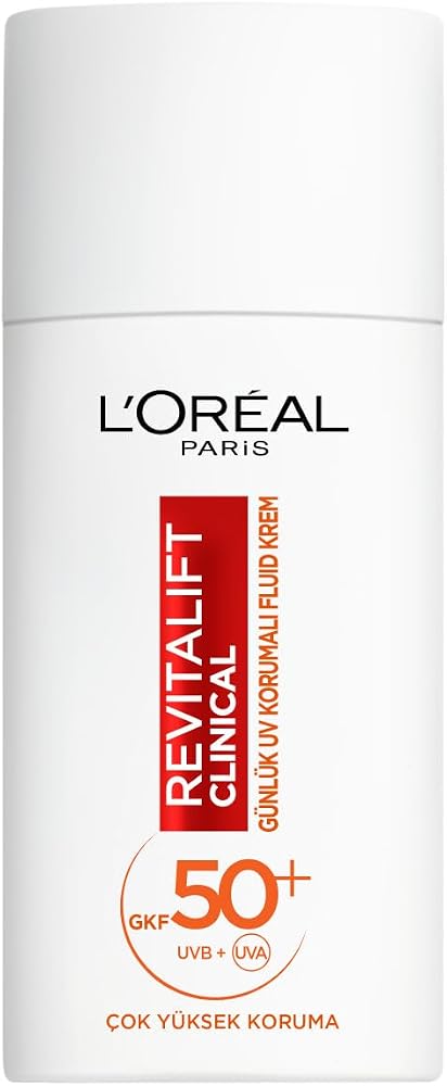 L'Oreal Paris Revitalift Clinical SPF 50+ Günlük Yüksek UV Korumalı Yüz Güneş Kremi 50 ml