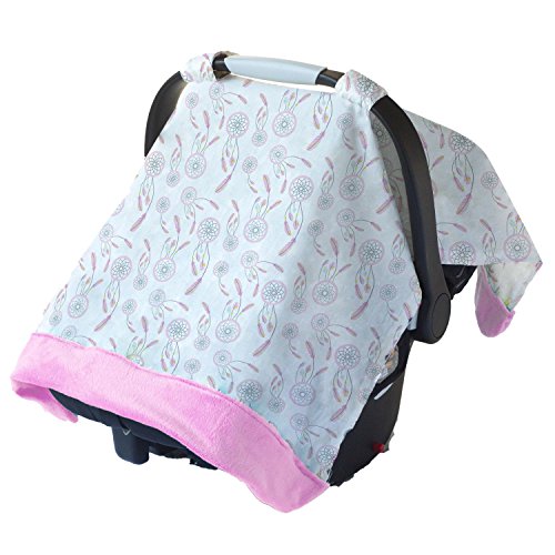 Preisvergleich Produktbild Itzy Ritzy Cozy Happens Musselin Kindersitz Himmel, Pink, Sweet Traumfänger