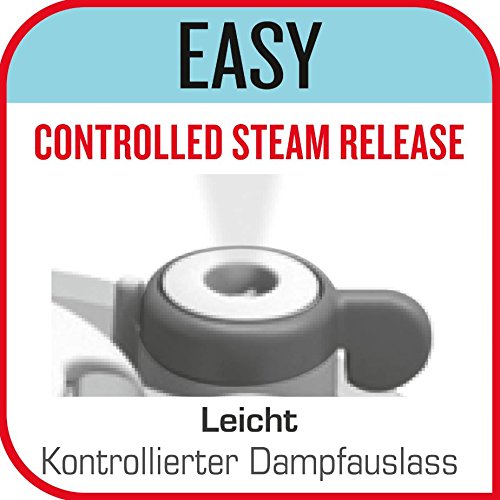Tefal Clipso minut Easy – Schnellkochtopf, 6 l, Edelstahl, mehrfarbig - 5
