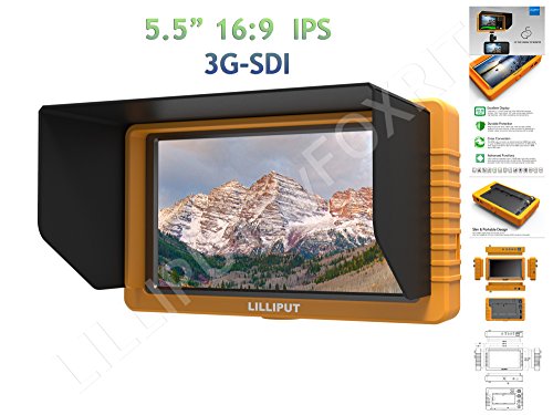Preisvergleich Produktbild '5.5 16: 9 Monitor Profi 3 G-SDI Novita' Lilliput Q5