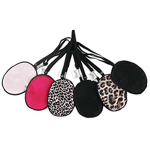 Erwachsener Seide Schlaf Augen Patch für Lazy Eye Amblyopia Behandlung, Rosa-Leopard-Druck