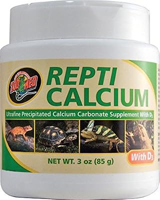 Zoo Med Repti Calcium avec D3 Hygiène pour Reptile 85 g