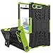 Produktbild FoneExpert® X Compact Handy Tasche, Hülle Abdeckung Cover schutzhülle Tough Strong Rugged Shock Proof Heavy Duty Case für Sony Xperia X Compact (Grün)
