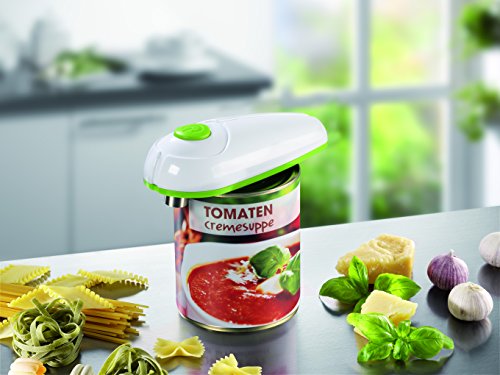 TV Das Original 01242 Gourmetmaxx Dosenöffner vollautomatisch, weiß / limegrün - 2