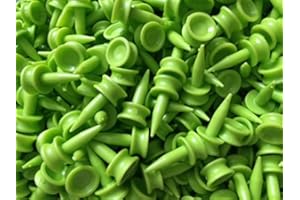 NDAKTER Great Value - 100 x Masters Small Lime Castle Golf Tees