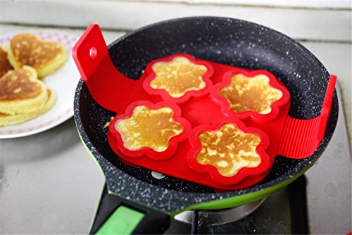 ➹ Loveso ➹ Flippin‘ Fantastic Nonstick Silikon Ei Ring Pfannkuchen Form (C) - 3